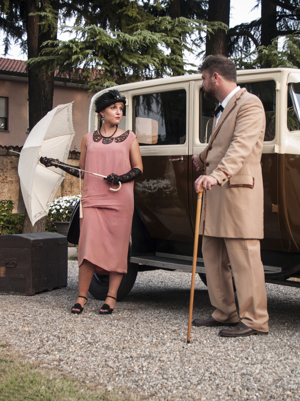 Visite in costume d'epoca in occasione del Centenario dell'Autostrada A8 Milano Laghi