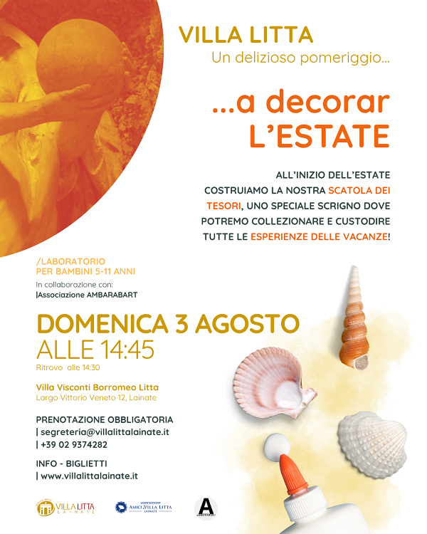 UN DELIZIOSO POMERIGGIO.... A DECORAR L'ESTATE